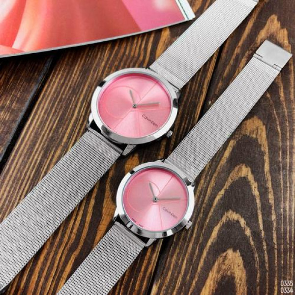 Наручний годинник Calvin Klein 2140CF Silver-Pink Small, 1004-0335, Calvin Klein