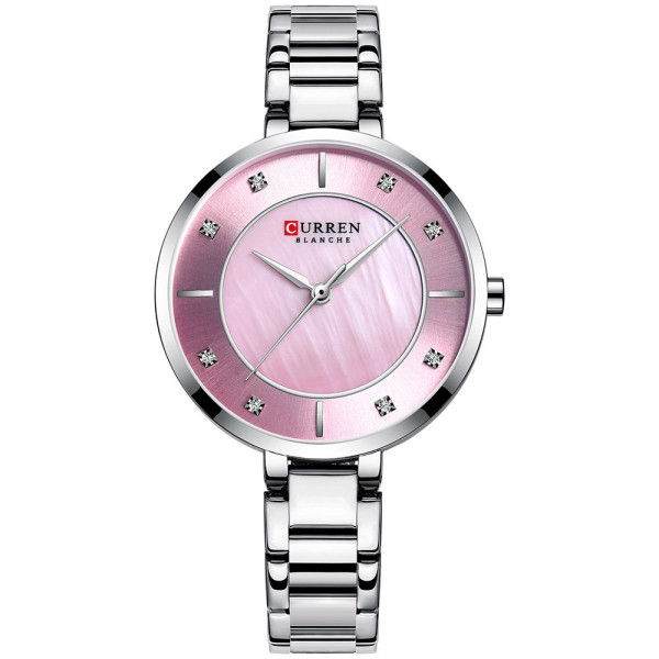 Curren 9051 Silver-Pink, 1008-0301, Curren