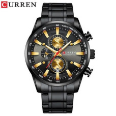Curren 8351 Black-Gold