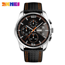 Skmei 9106OG Silver-Black-Orange