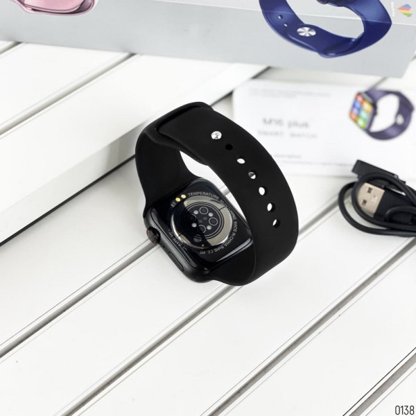 Smart Watch M16 Plus All Black, 1077-0138, Smart Watch