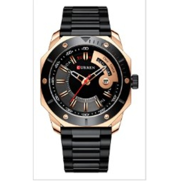 Curren 8344 Gold-Black, 1008-0315, Curren