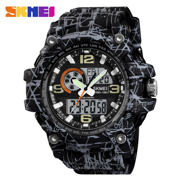 Skmei 1283 Gray-Black, 1080-0791, Skmei