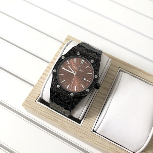 Audemars Piguet Royal Oak Quartz Black-Brown Skull