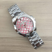 Наручний годинник Coach Silver-Pink