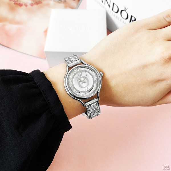 Наручний годинник Pandora 7750 All Silver Diamonds, 1036-0359, Pandora