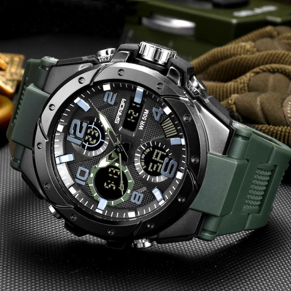 Sanda 6008 Green-Black, 1044-0047, Sanda