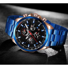 Forsining 6909 Blue-Cuprum-Black
