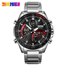 Skmei 1889RDBK Silver-Red-Black