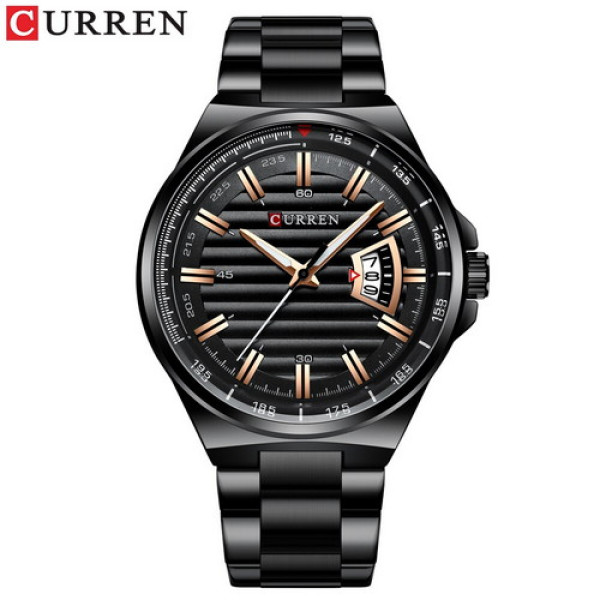 Curren 8375 All Black, 1008-0244, Curren