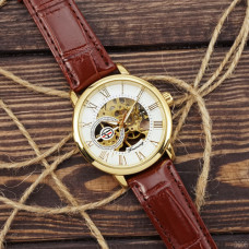 Forsining 8099 Brown-Gold-White