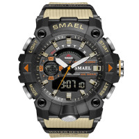 Smael 8040 Black-Khaki