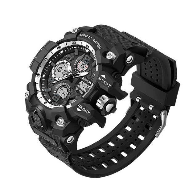 Sanda 6021 Black-Silver, 1044-0057, Sanda