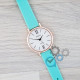 Geneva Silicone Lightly Blue-Gold-White, 1010-0195, Geneva