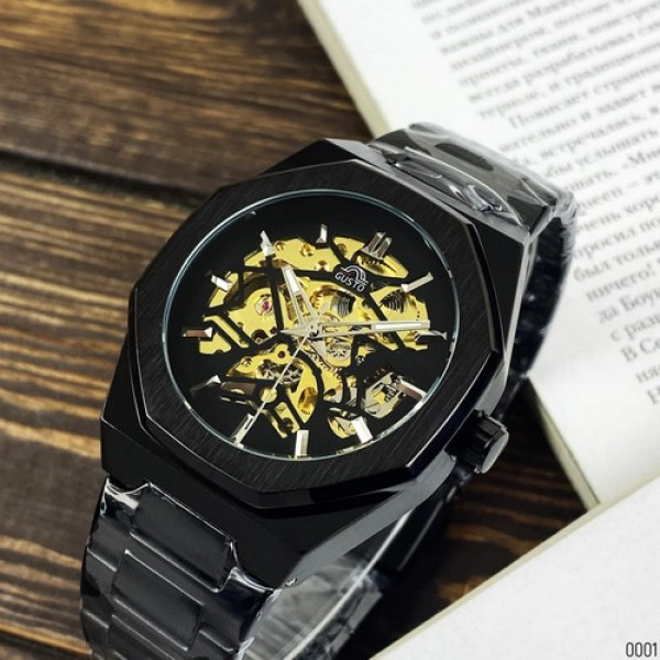 Gusto Skeleton Black-Gold