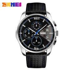 Skmei 9106BU Silver-Black-Blue