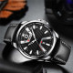 Curren 8379 Silver-Black, 1008-0239, Curren