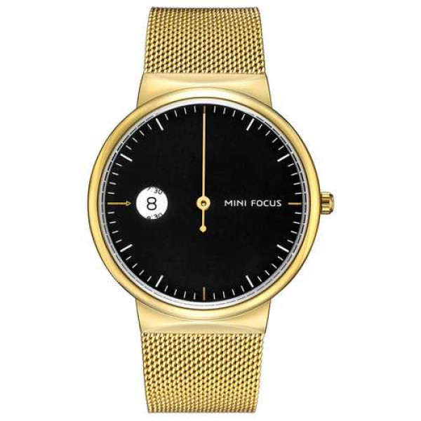 Наручний годинник Mini Focus MF0182G.04 Gold-Black, 1095-0112, Mini Focus