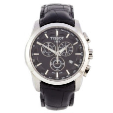 Tissot T-Classic Couturier Chronograph Black-Silver-Black