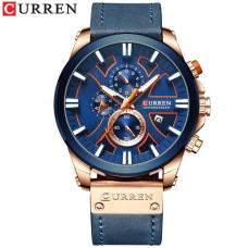 Curren 8346 Blue-Cuprum