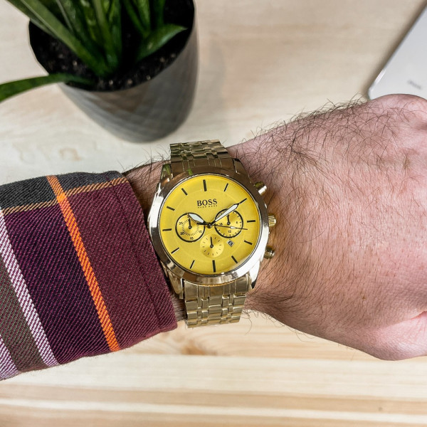 Hugo Boss T183 All Gold, 1079-0003, Hugo Boss