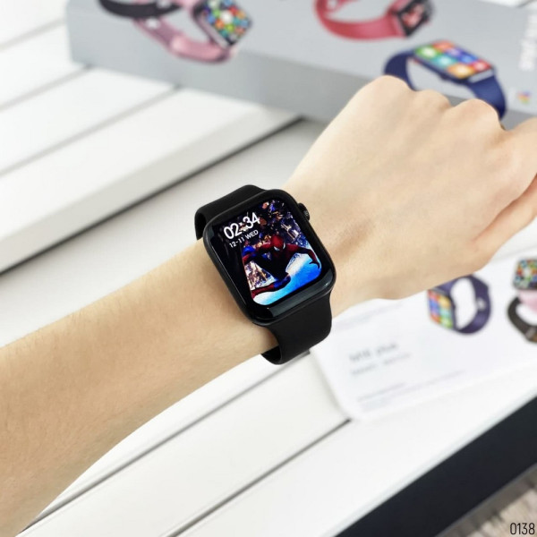 Smart Watch M16 Plus All Black, 1077-0138, Smart Watch