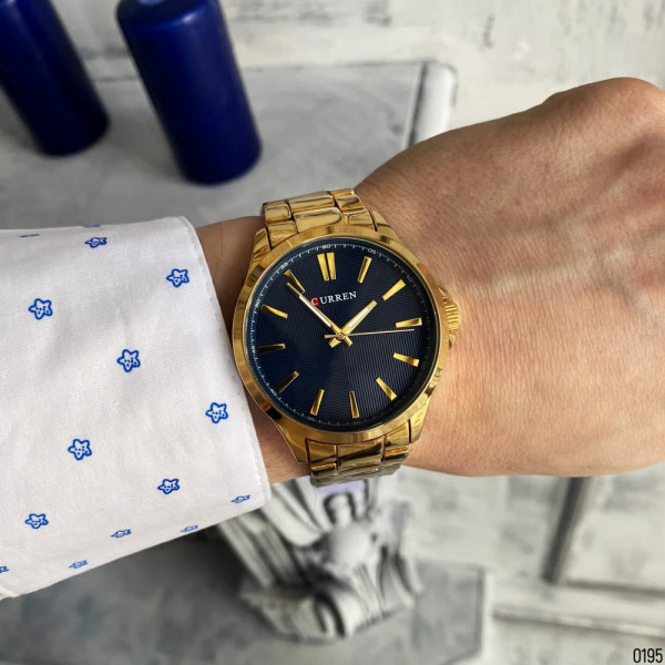 Curren 8322 Gold-Blue, 1008-0195, Curren