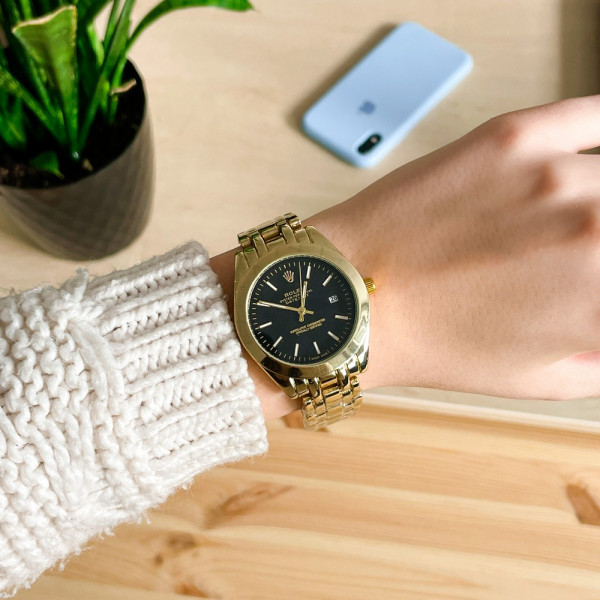 Rolex A135 Gold-Black