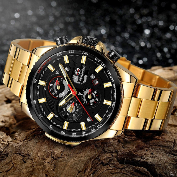 Forsining 6909 Gold-Black, 1059-0042, Forsining