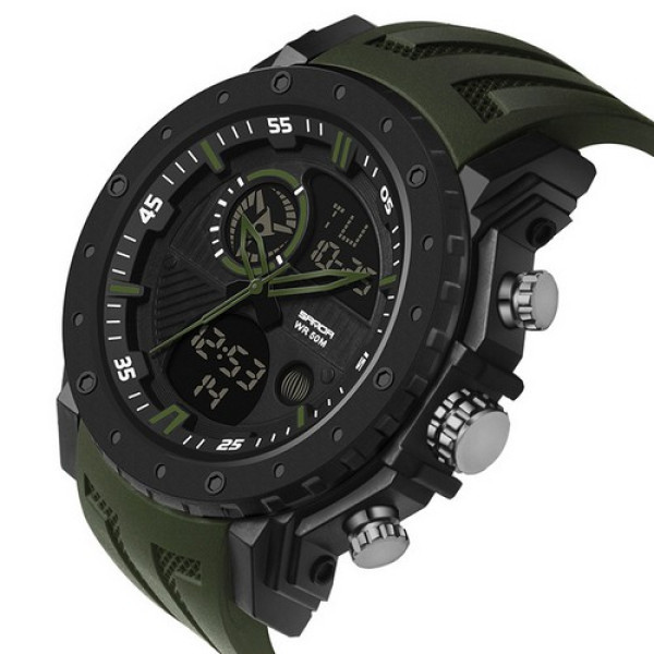 Sanda 6012 Green-Black, 1044-0028, Sanda