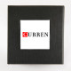 Коробка для годинників з логотипом Curren Black 1000-0179