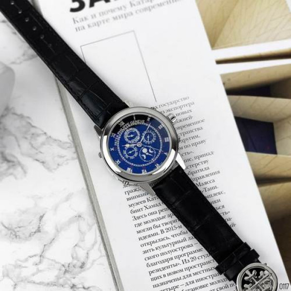 Patek Philippe Grand Complications 5002 Sky Moon Black-Silver-Black, 1019-0117, Patek Philippe