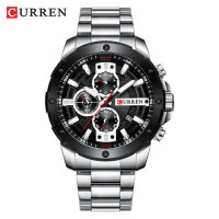 Curren 8336 Silver-Black