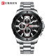 Curren 8336 Silver-Black, 1008-0254, Curren