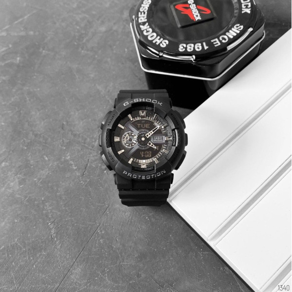 Casio G-Shock GA-110 Black-Silver New