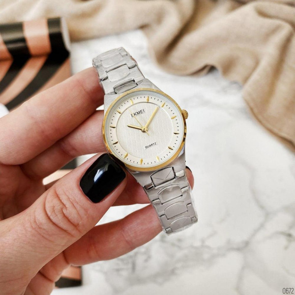 Skmei 1282 Silver-Gold
