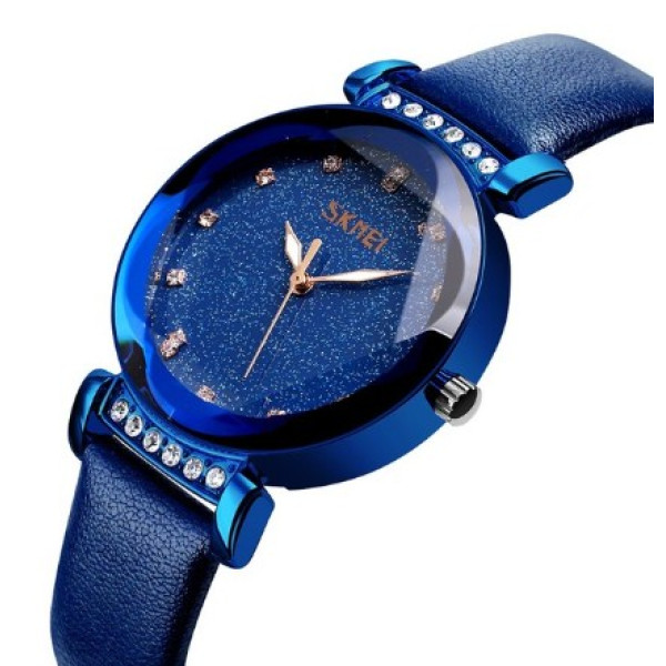 Наручний годинник Skmei 9188 Blue Leather, 1080-0326, Skmei