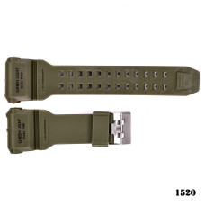 Ремінець для годинника Skmei 1520 army green 1051-0521