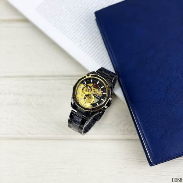Forsining GMT 1183 Black-Gold