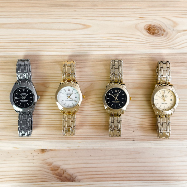 Rolex A135 Gold-White