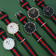 Наручний годинник Gucci Silver-Black Green-Red, 1086-0206, Gucci