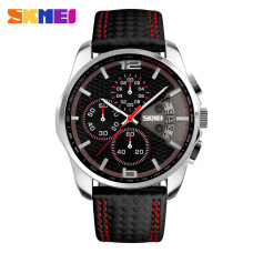 Skmei 9106RD Silver-Black-Red