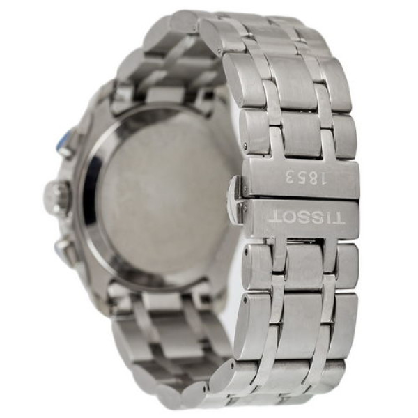 Tissot T-Classic Couturier Chronograph Steel Silver-White