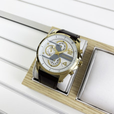 Guardo B01318-5 Dark  Brown-Gold-White