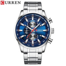 Curren 8351 Silver-Blue