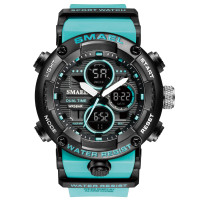 Smael 8038 Black-Turquoise