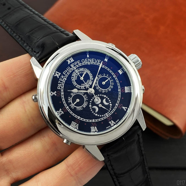 Patek Philippe Grand Complications 5002 Sky Moon Black-Silver-Black, 1019-0117, Patek Philippe