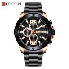 Curren 8336 Black-Cuprum