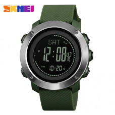 Skmei 1418AG  Army Green + Compass
