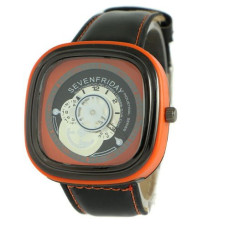 Sevenfriday Leather Orange-Black